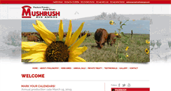 Desktop Screenshot of mushrushredangus.com